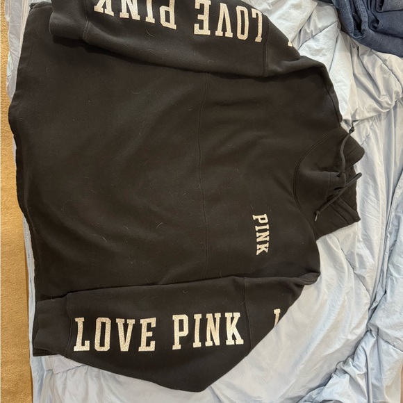 PINK Victoria's Secret Black Sweatshirt - Picture 3 of 3
